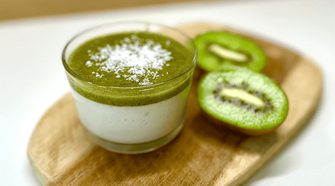 Panna cotta au lait de coco et d’avoine : un dessert frais et léger